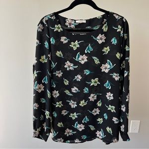 Pleione floral print blouse